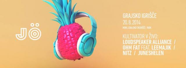 GRAJSKO IGRIŠČE Kultivator v živo: LOUDSPEAKER ALLIANCE, OHM FAT feat. LEEMAJIK, NITZ, JUNEsHELEN